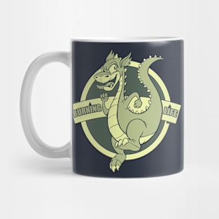 Dragon Burning Life Mug